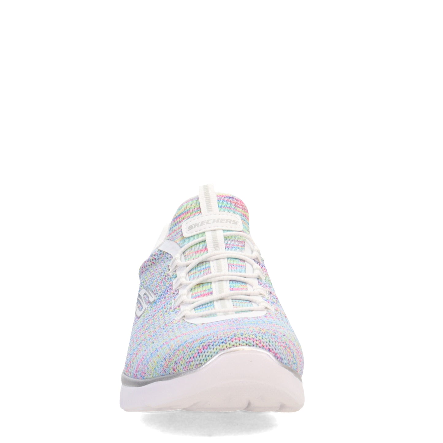 Peltz Shoes  Women's Skechers Summits - Forever Glowing Sneaker WHITE 149939-WMLT