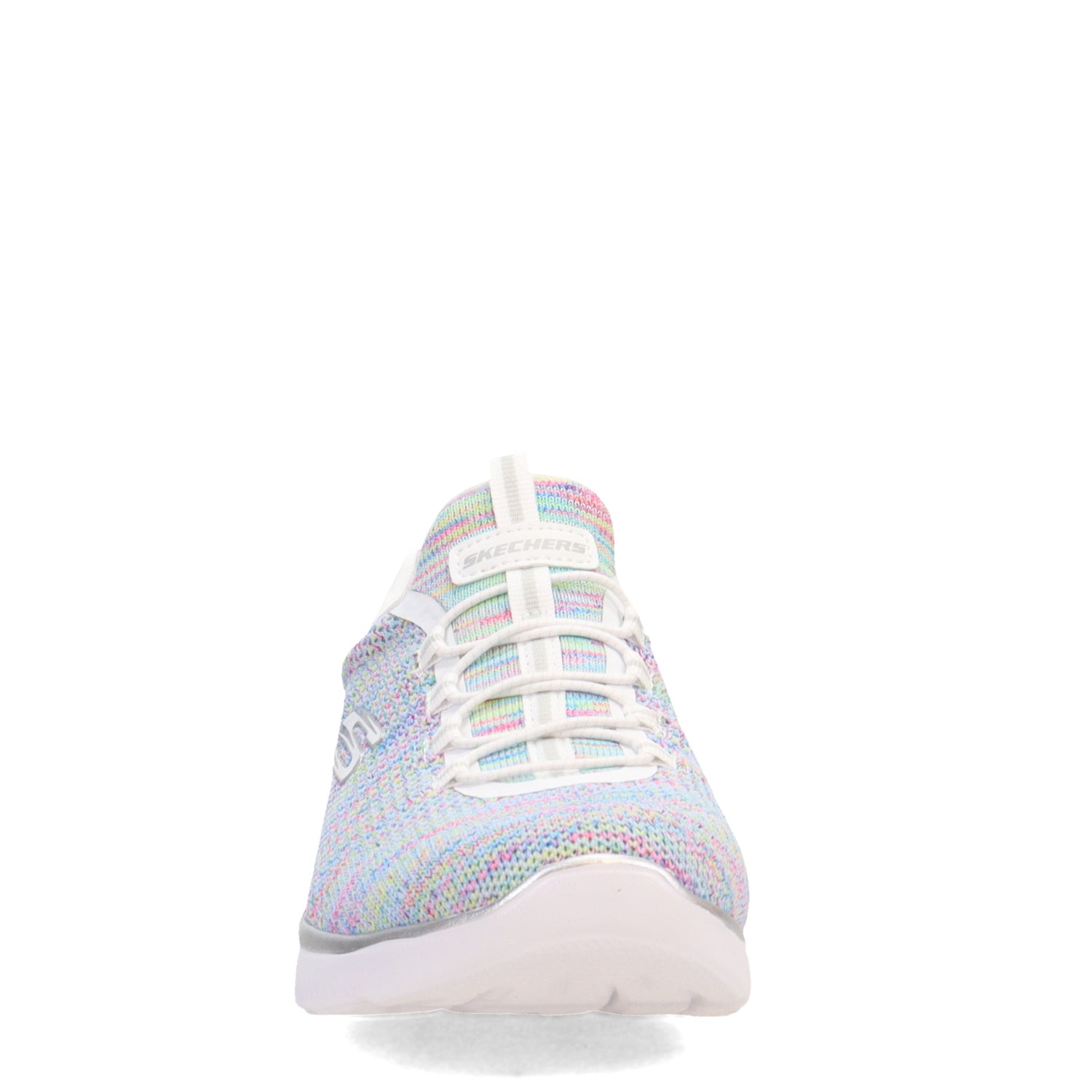 Peltz Shoes  Women's Skechers Summits - Forever Glowing Sneaker WHITE 149939-WMLT