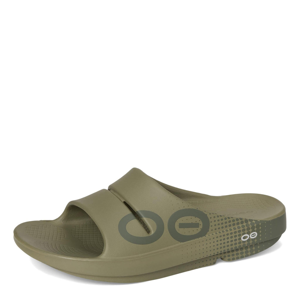 Men's OOFOS OOahh Sport Slide FOLIAGE 1500-MATRIXFOLI