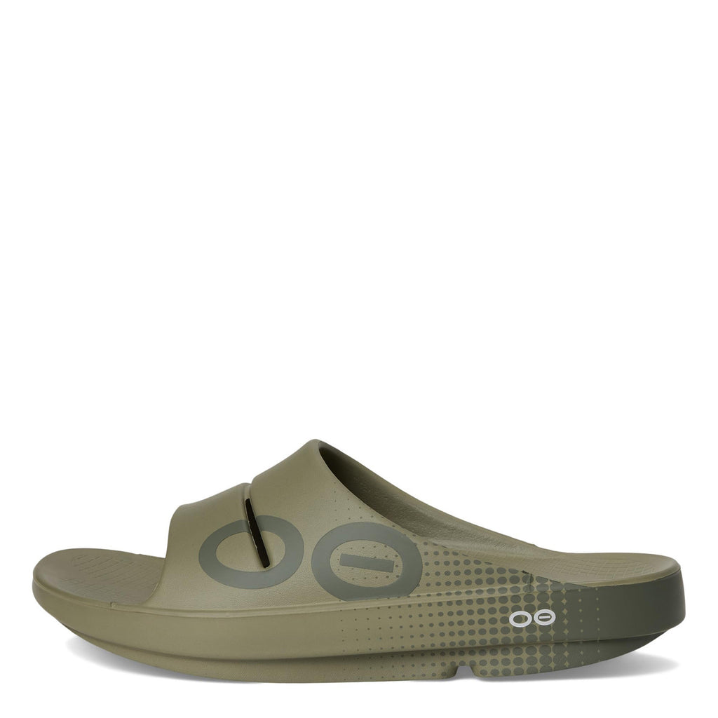 Men's OOFOS OOahh Sport Slide FOLIAGE 1500-MATRIXFOLI