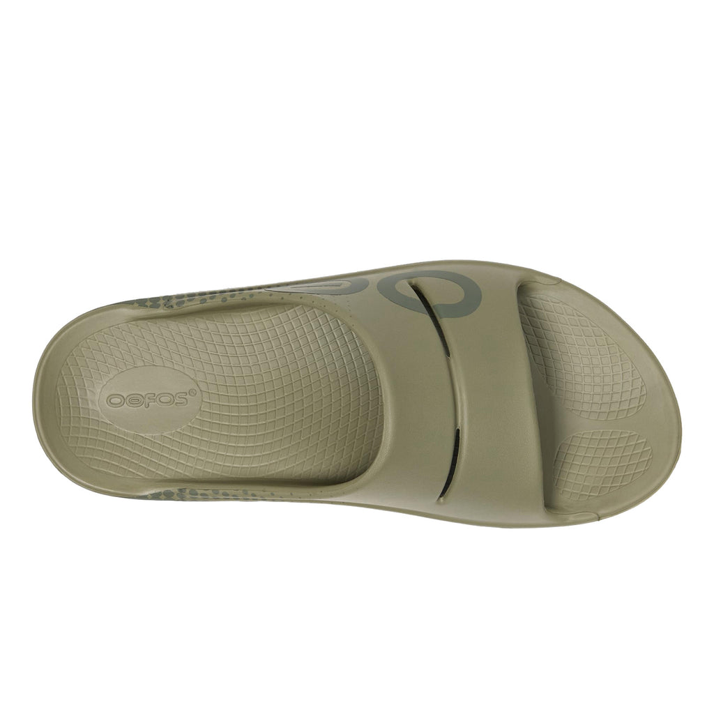 Men's OOFOS OOahh Sport Slide FOLIAGE 1500-MATRIXFOLI