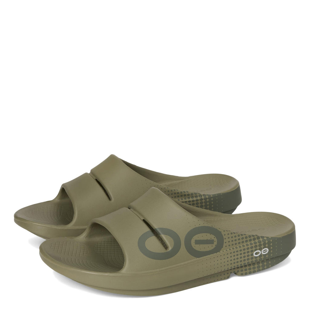 Men's OOFOS OOahh Sport Slide FOLIAGE 1500-MATRIXFOLI