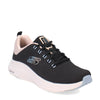 Peltz Shoes  Women's Skechers Vapor Foam Sneaker BLACK MULTI 150022-BKMT