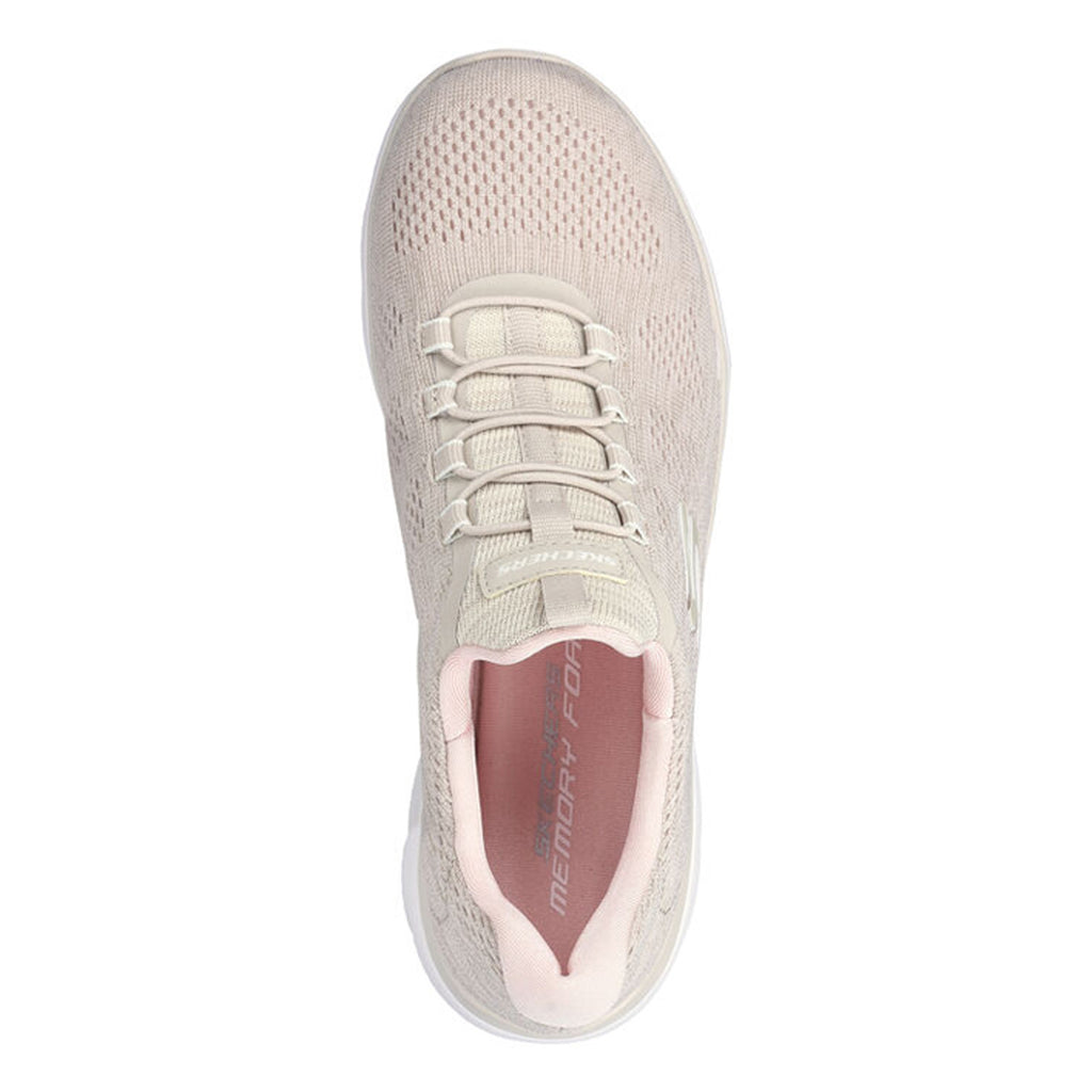 Women's Skechers Summits - Fun Flair Sneaker TAUPE / LIGHT PINK 150113-TPPK