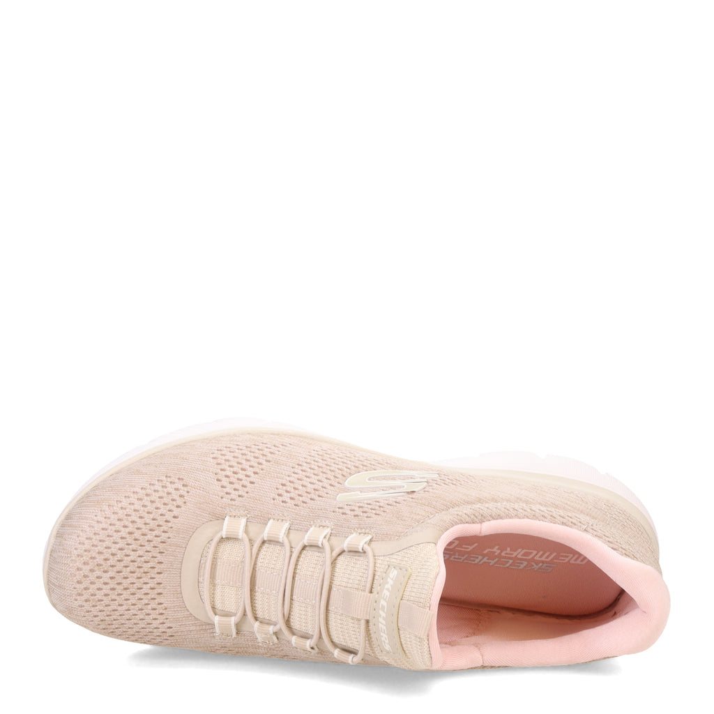 Women's Skechers Summits - Fun Flair Sneaker TAUPE / LIGHT PINK 150113-TPPK