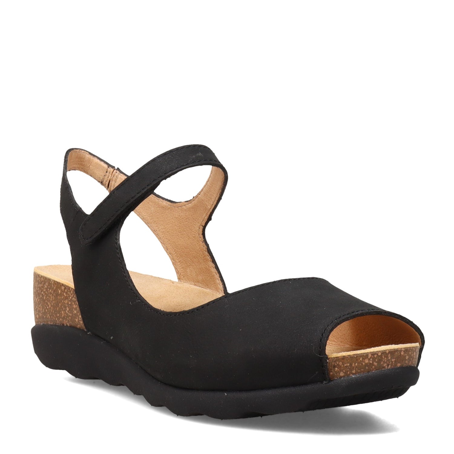 Peltz Shoes  Women's Dansko Marcy Sandal Black 1511-470200
