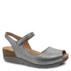 Peltz Shoes  Women's Dansko Marcy Sandal Pewter 1511-979400