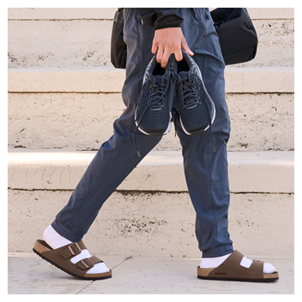 Women's Birkenstock, Arizona Birkibuc Sandals - Regular Fit