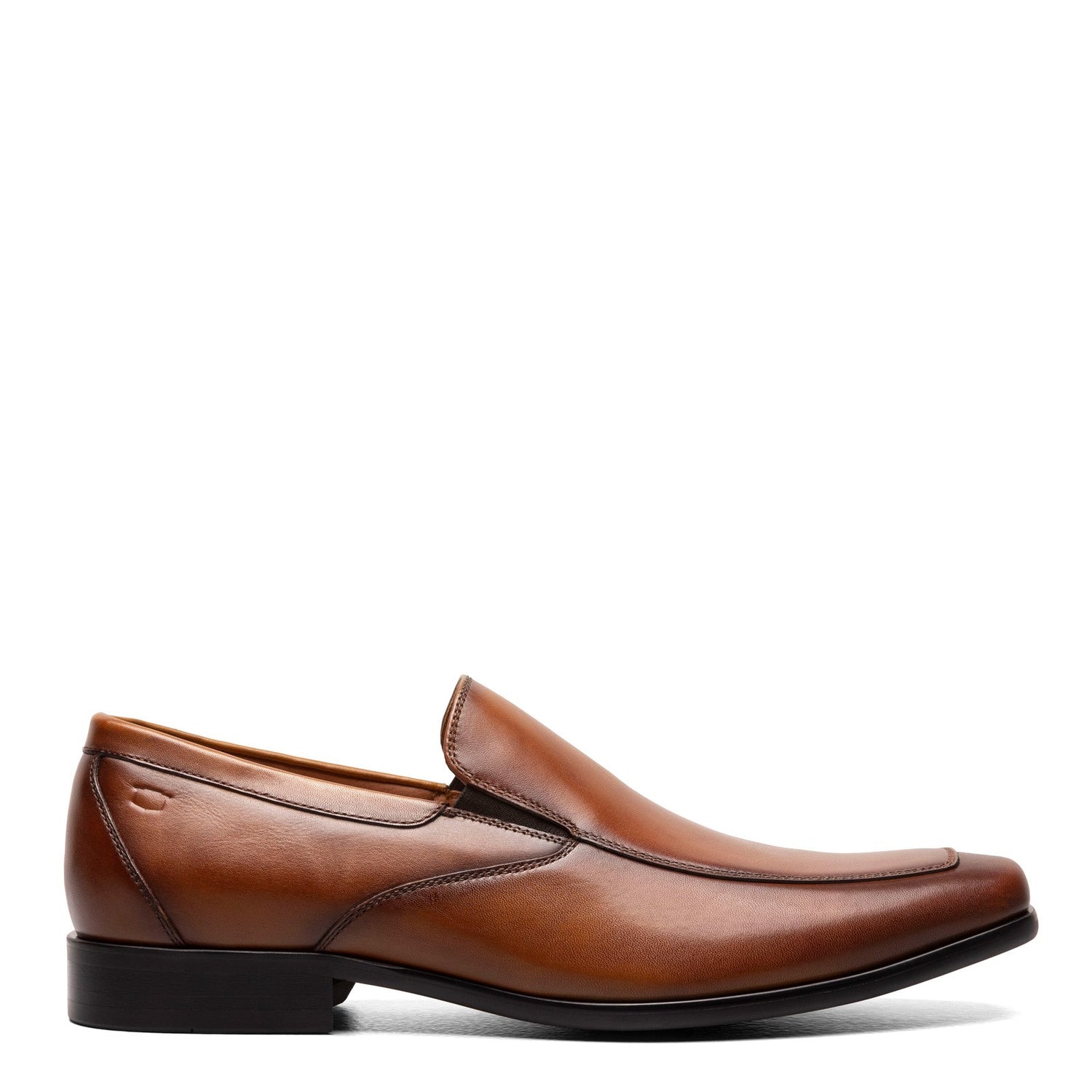 Peltz Shoes  Men's Florsheim Postino Moc Toe Venetian Slip-On COGNAC SMOOTH 15176-225
