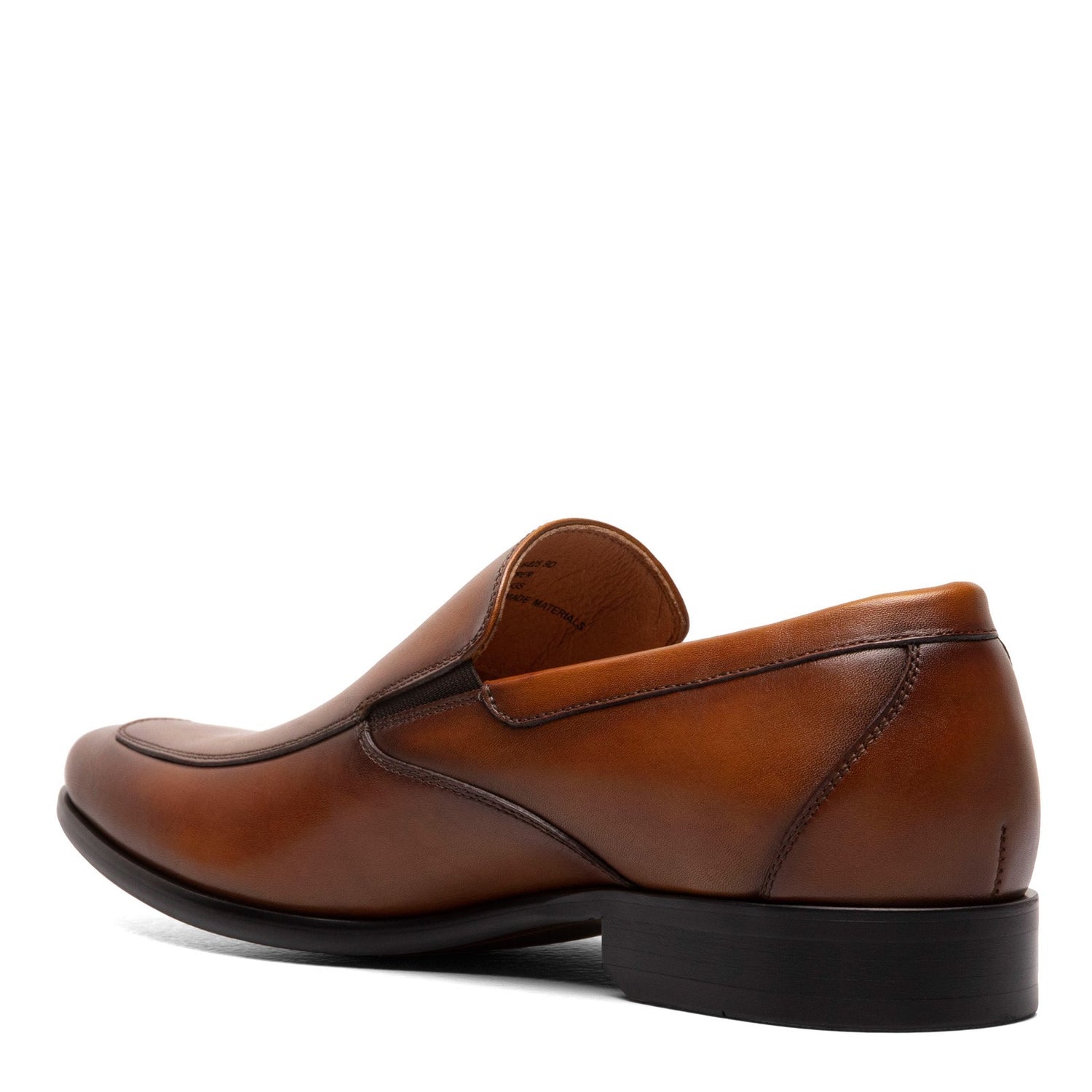Peltz Shoes  Men's Florsheim Postino Moc Toe Venetian Slip-On COGNAC SMOOTH 15176-225