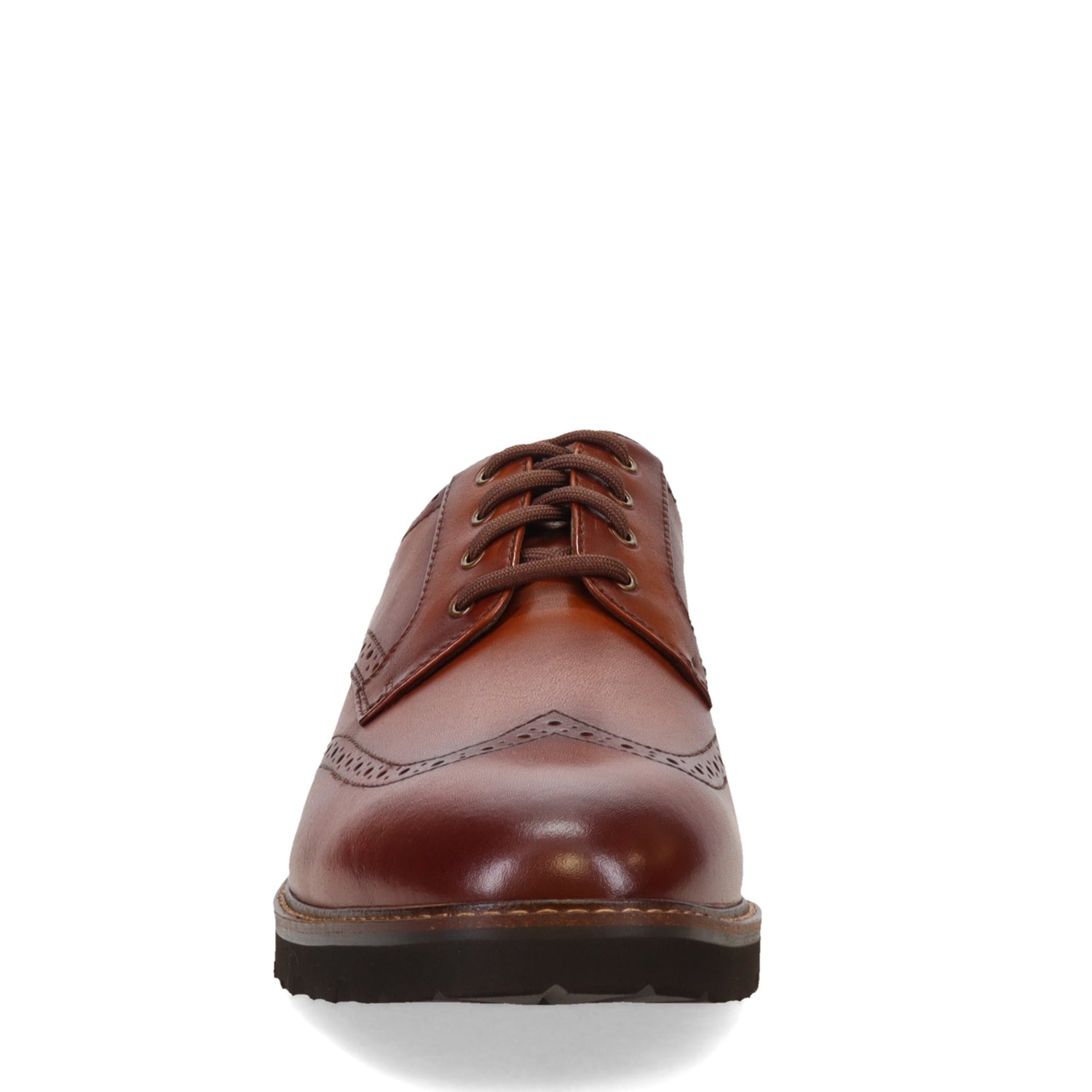 Peltz Shoes  Men's Florsheim Renegade Wingtip Oxford Cognac 15198-221