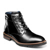 Peltz Shoes  Men's Florsheim Renegade Plain Toe Chukka Black 15199-001