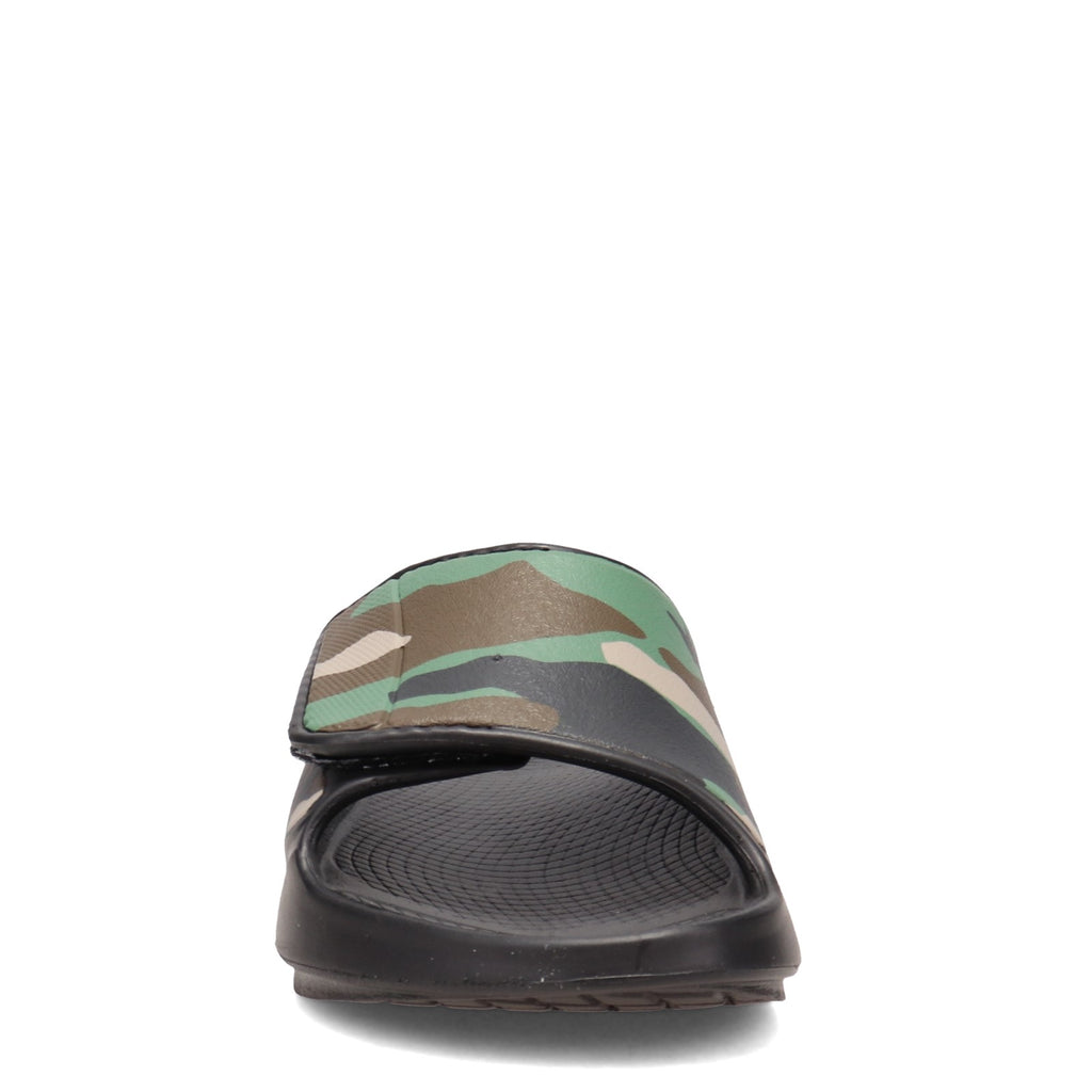 Men's Oofos OOahh Sport Sandal BLACK 1550-BLKCAM