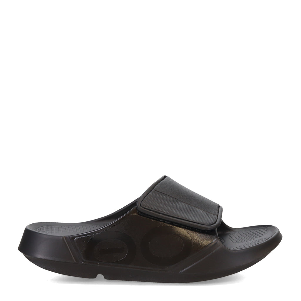 Men's Oofos OOahh Sport Sandal MATTE BLACK 1550-MATBLK