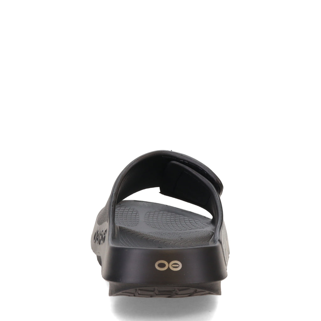 Men's Oofos OOahh Sport Sandal MATTE BLACK 1550-MATBLK