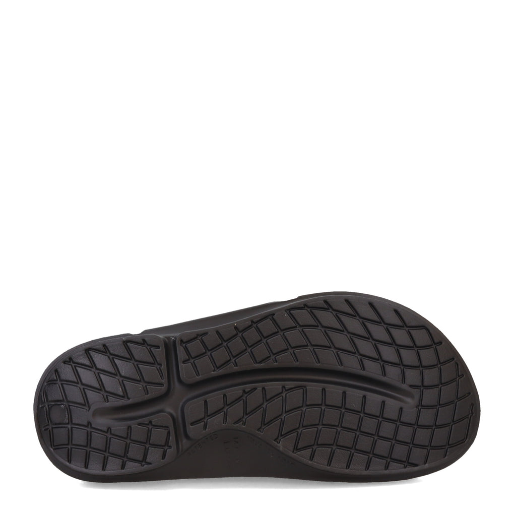 Men's Oofos OOahh Sport Sandal MATTE BLACK 1550-MATBLK