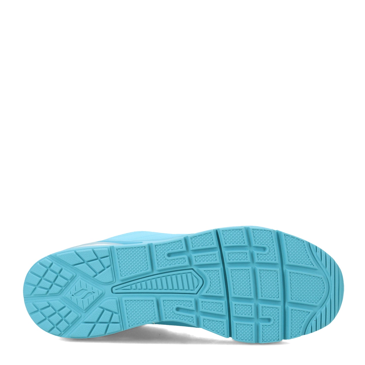 Peltz Shoes  Women's Skechers Street Uno 2 - Air Around You Sneaker Aqua 155543-AQUA