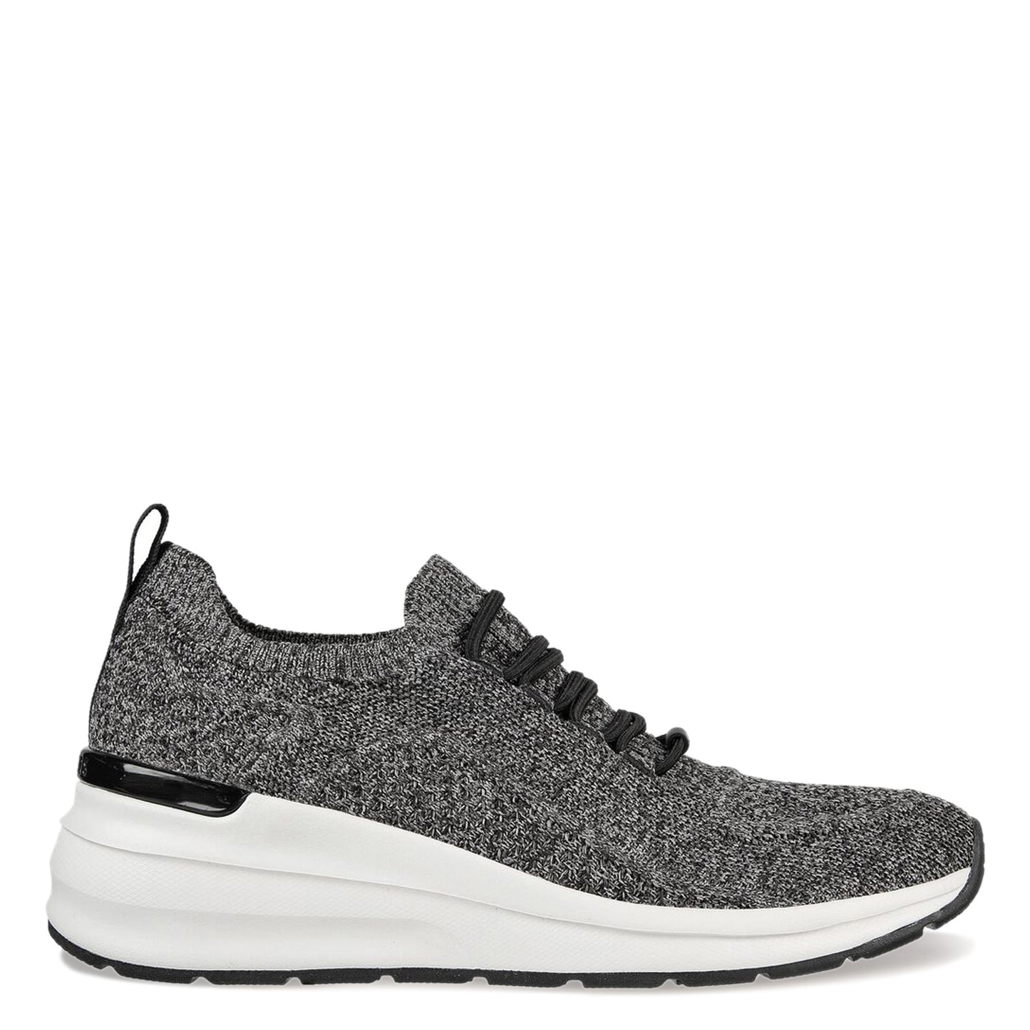 Peltz Shoes  Women's Skechers Street Billion - Woven Walks Sneaker Black 155626-BLK