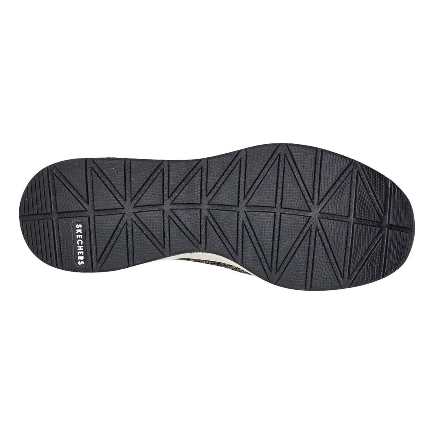 Peltz Shoes  Women's Skechers Street Billion - Woven Walks Sneaker Black 155626-BLK