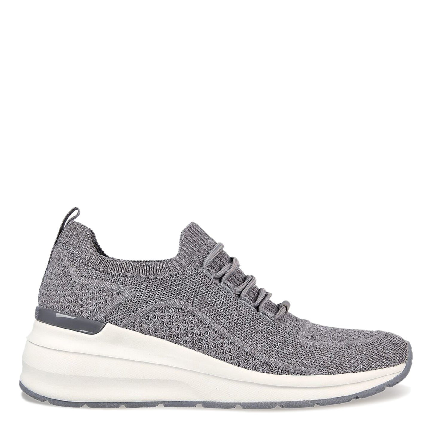 Peltz Shoes  Women's Skechers Street Billion - Woven Walks Sneaker Grey 155626-GRY