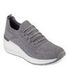Peltz Shoes  Women's Skechers Street Billion - Woven Walks Sneaker Grey 155626-GRY