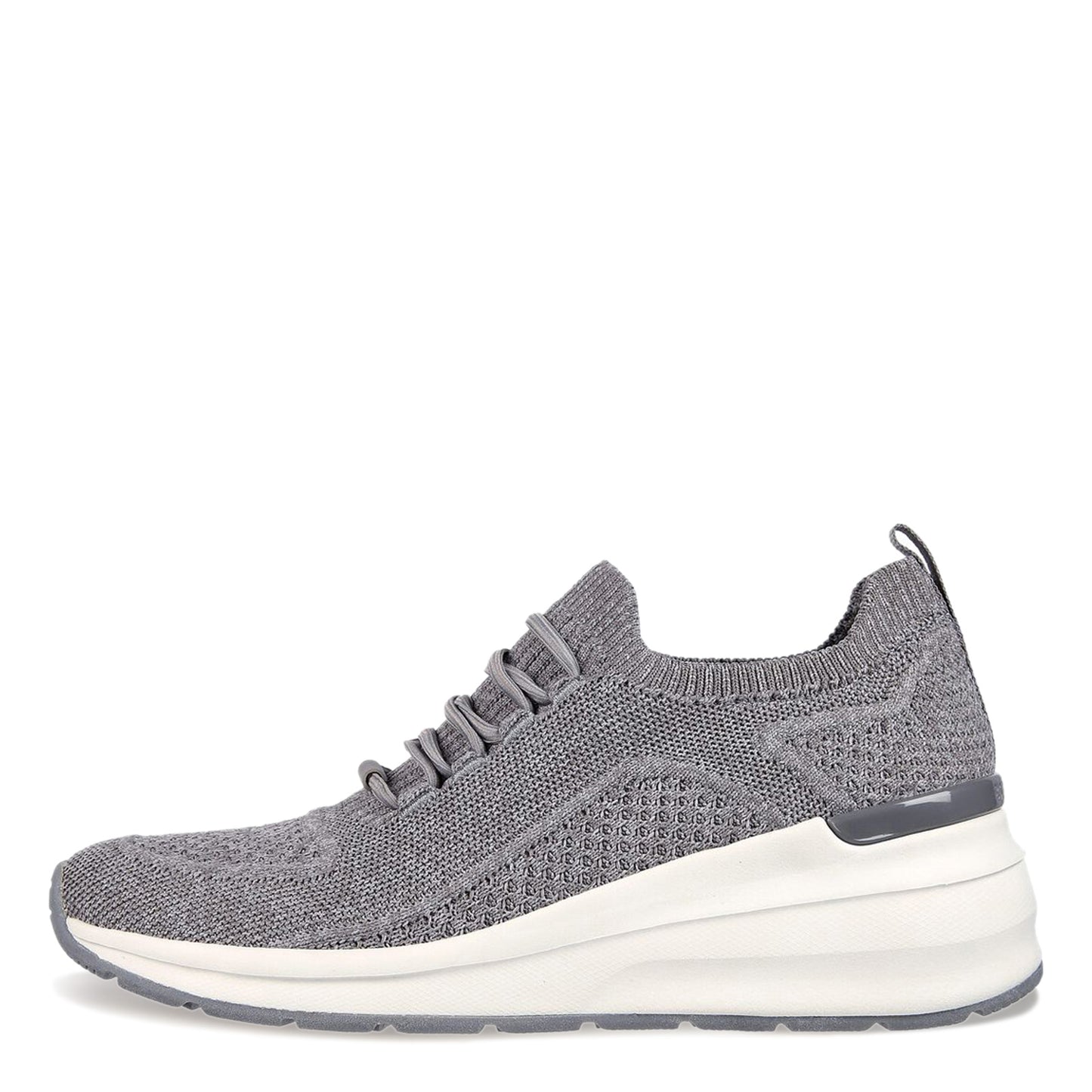 Peltz Shoes  Women's Skechers Street Billion - Woven Walks Sneaker Grey 155626-GRY