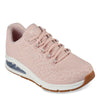 Peltz Shoes  Women's Skechers Street Uno 2 - In-Kat-Neato Sneaker Blush 155642-BLSH