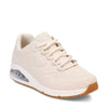 Peltz Shoes  Women's Skechers Street Uno 2 - In-Kat-Neato Sneaker Off White 155642-OFWT
