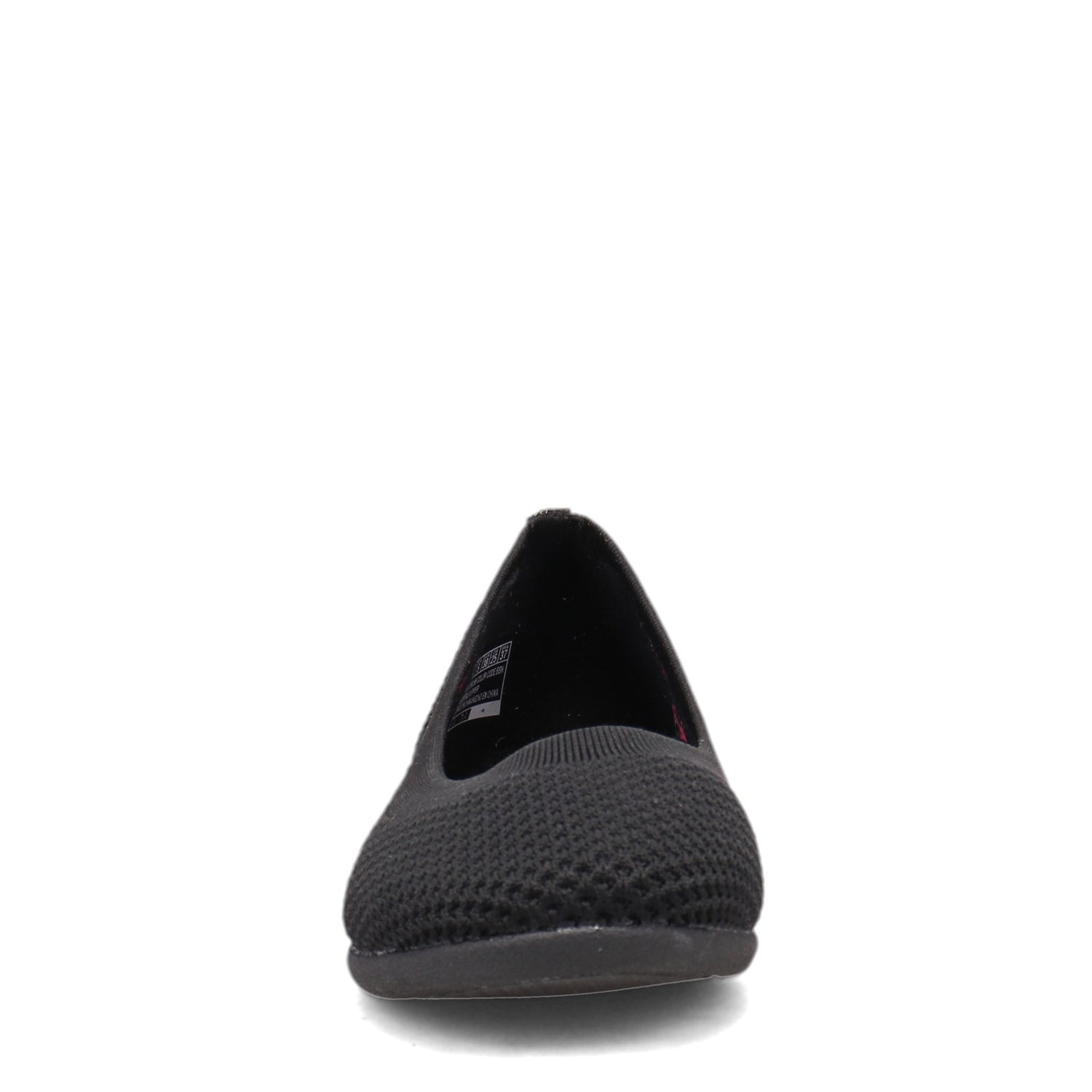 Peltz Shoes  Women's Skechers Cleo Sport - What A Move Flat BLACK 158198-BBK