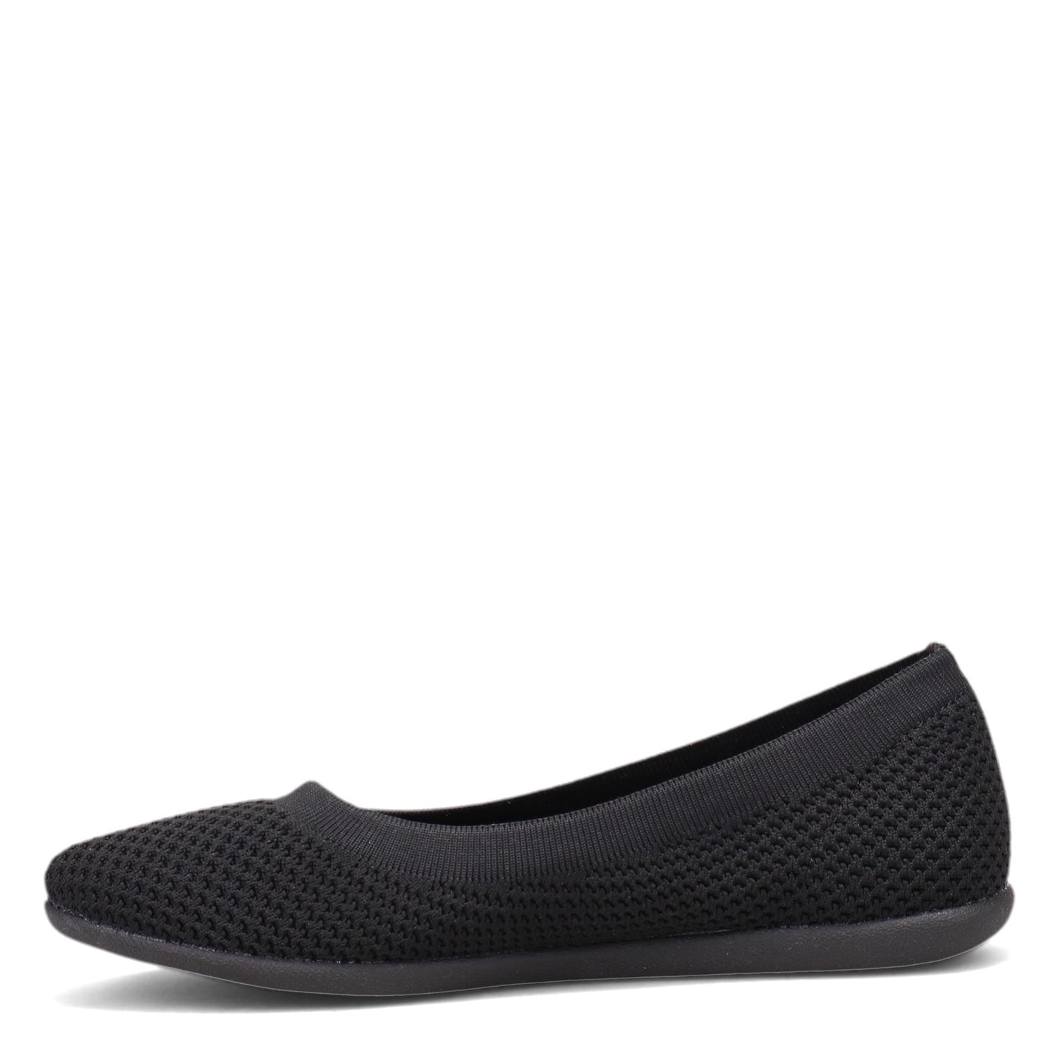 Peltz Shoes  Women's Skechers Cleo Sport - What A Move Flat BLACK 158198-BBK