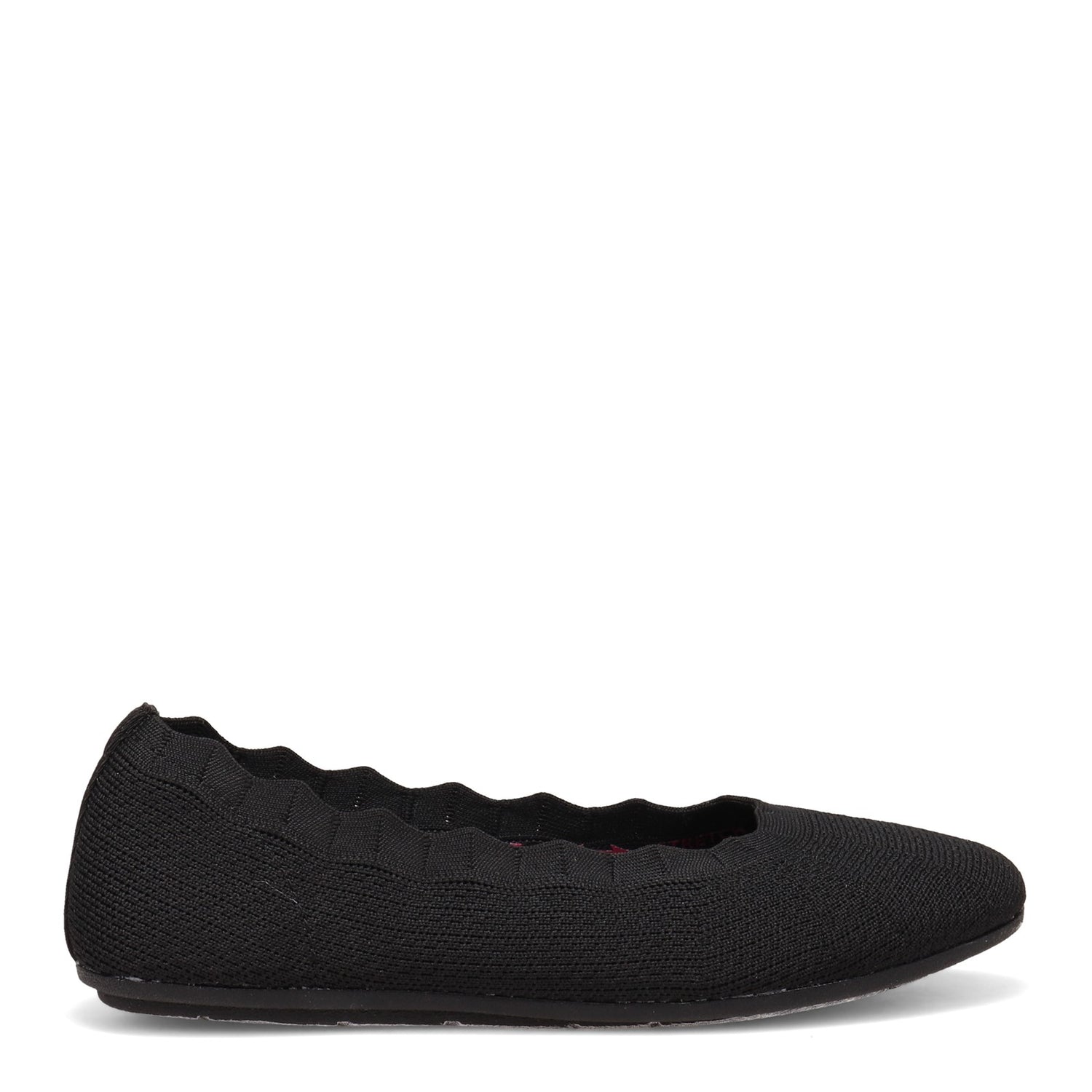 Peltz Shoes  Women's Skechers Cleo 2.0 - Love Spell Flat BLACK 158343-BLK