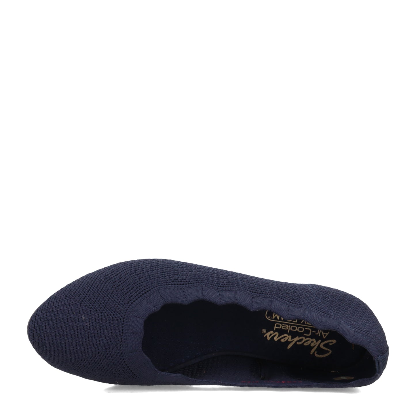 Peltz Shoes  Women's Skechers Cleo 2.0 - Love Spell Flat NAVY 158343-NVY