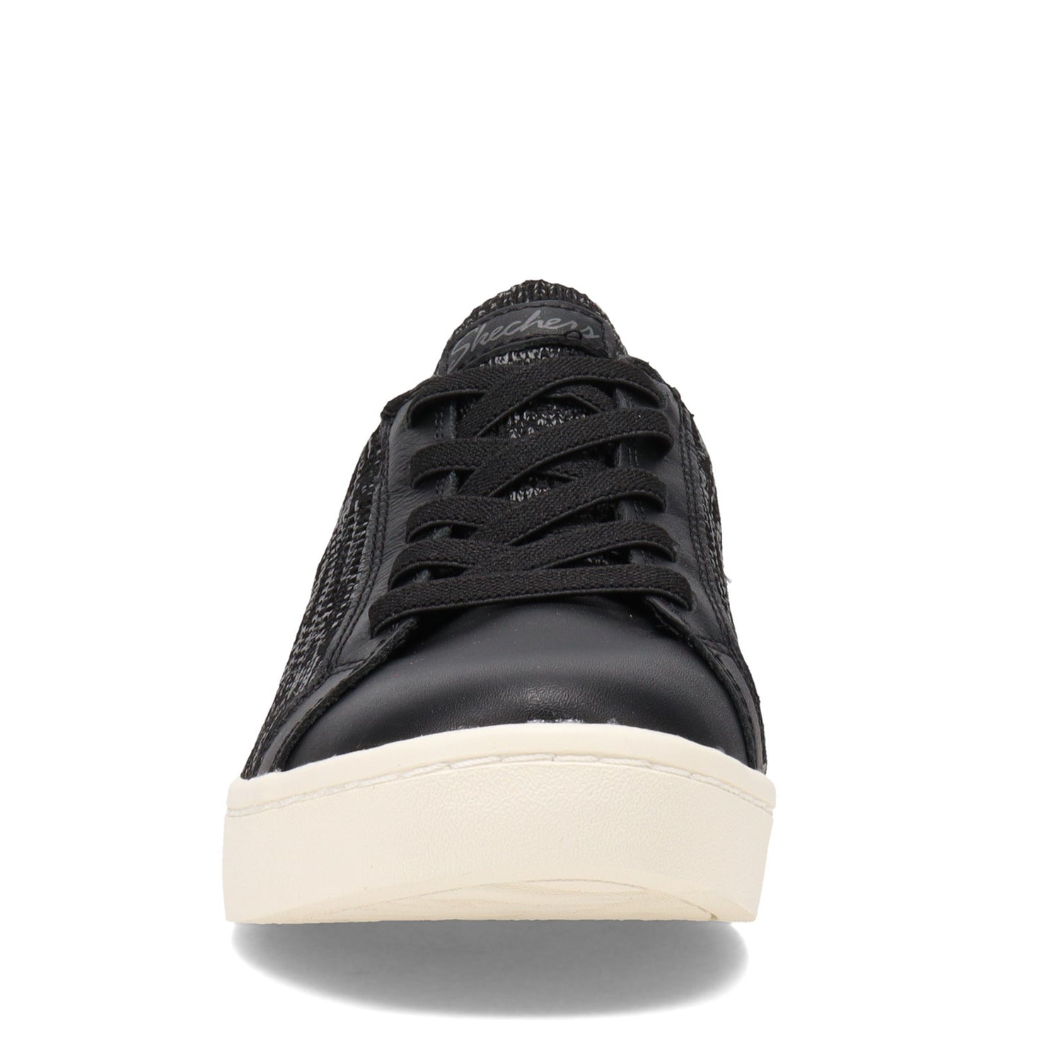 Peltz Shoes  Women's Skechers Arch Fit Cup - Confidence Booster Sneaker BLACK 158400-BLK