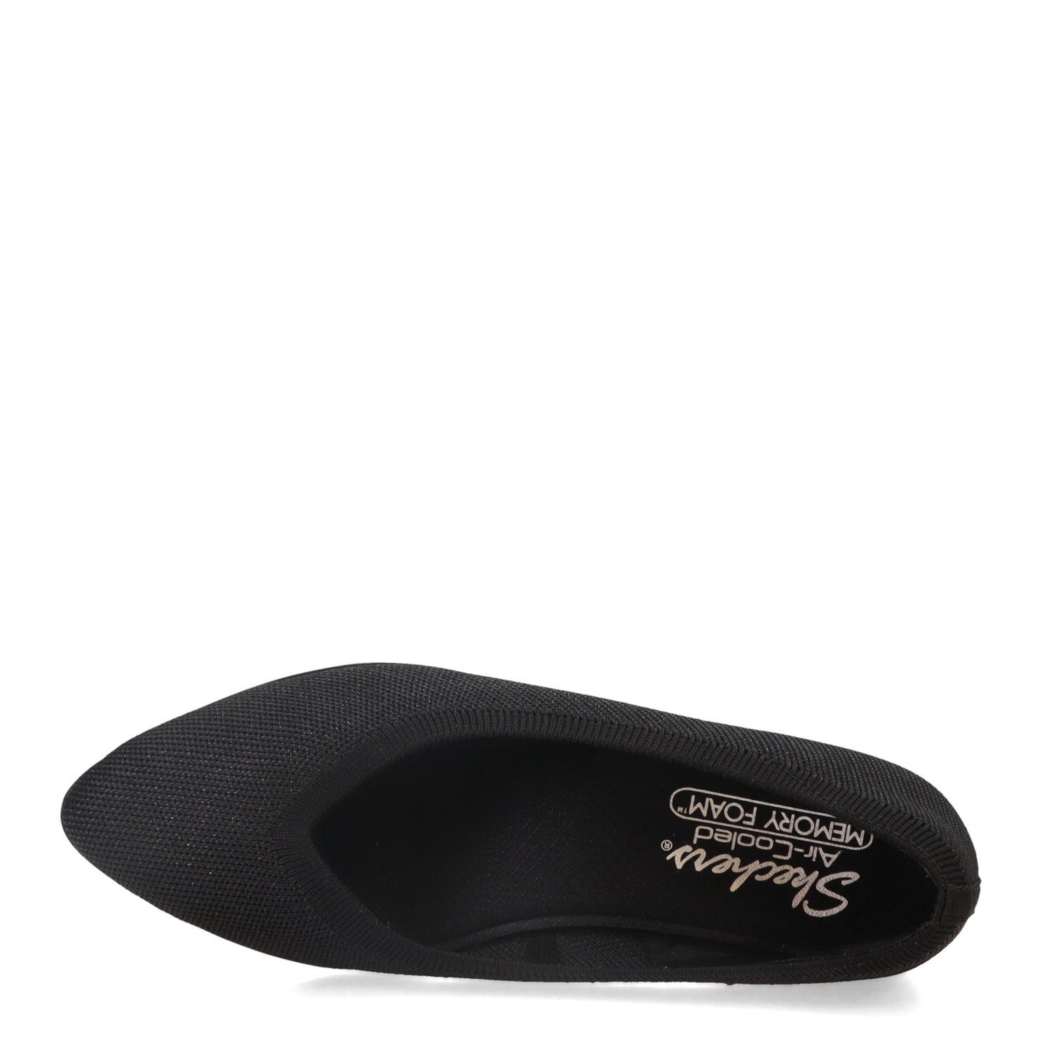 Peltz Shoes  Women's Skechers Cleo Sawdust Slip-On BLACK 158469-BBK