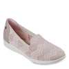 Peltz Shoes  Women's Skechers Arch Fit Cleo Wedge Slip-On TAUPE 158491-TPE