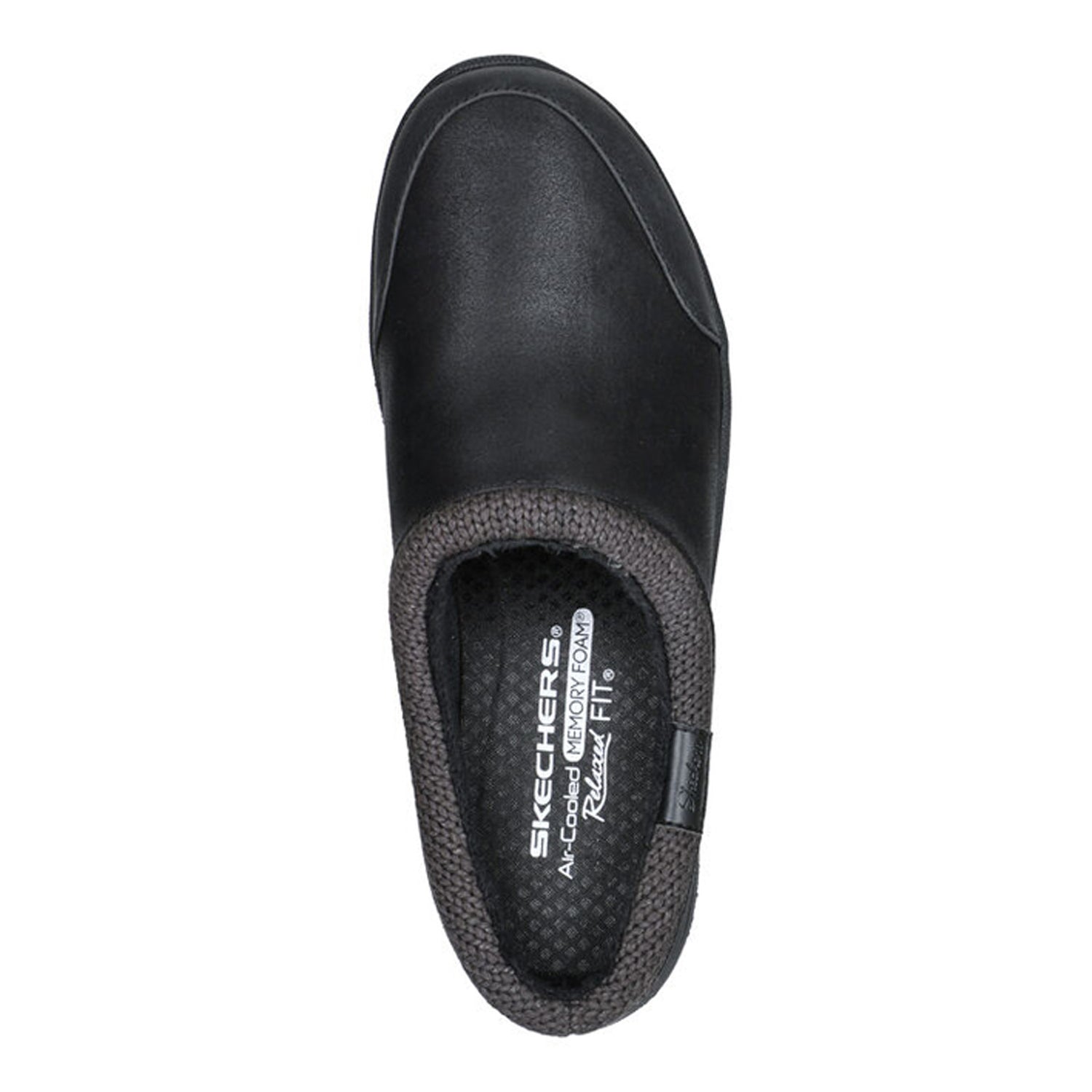 Peltz Shoes  Women's Skechers Reggae Fest 2.0 - Descent Clog BLACK 158623-BBK