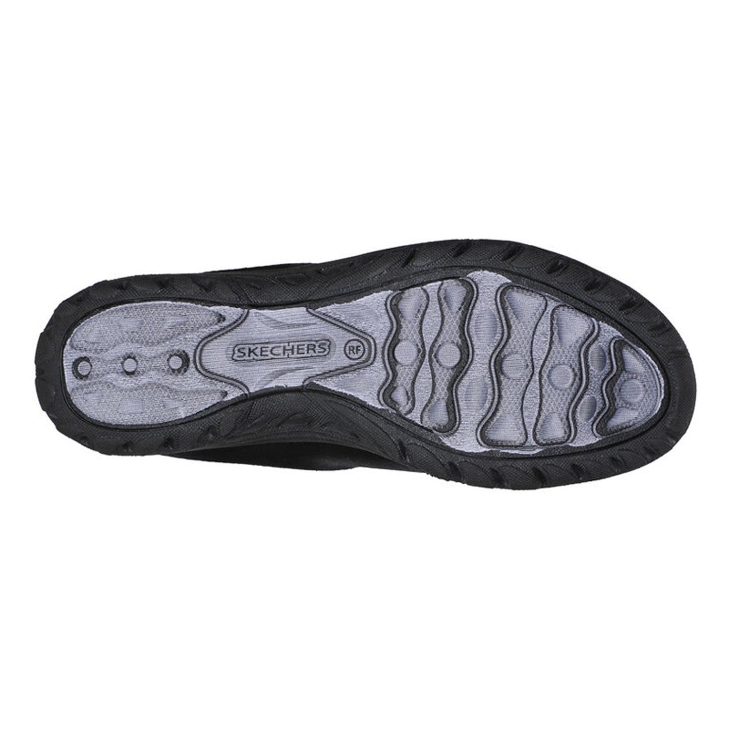 Peltz Shoes  Women's Skechers Reggae Fest 2.0 - Descent Clog BLACK 158623-BBK