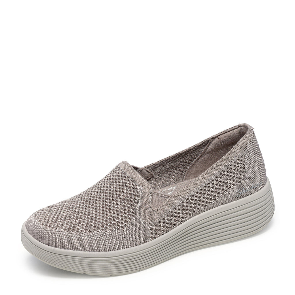 Women's Skechers Relaxed Fit: Arch Fit Laguna - Adore Her Sneaker TAUPE 159089-TPE