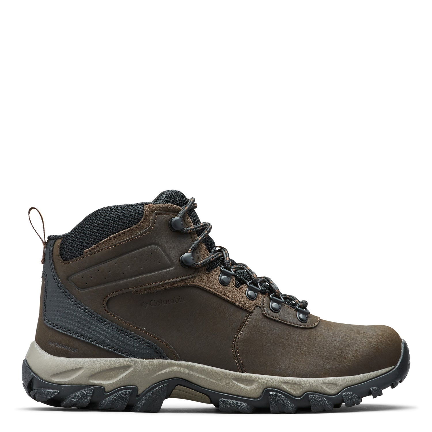 Peltz Shoes  Men's COLUMBIA NEWTON RIDGE PLUS II WP BOOTS CORDO 1594731-231