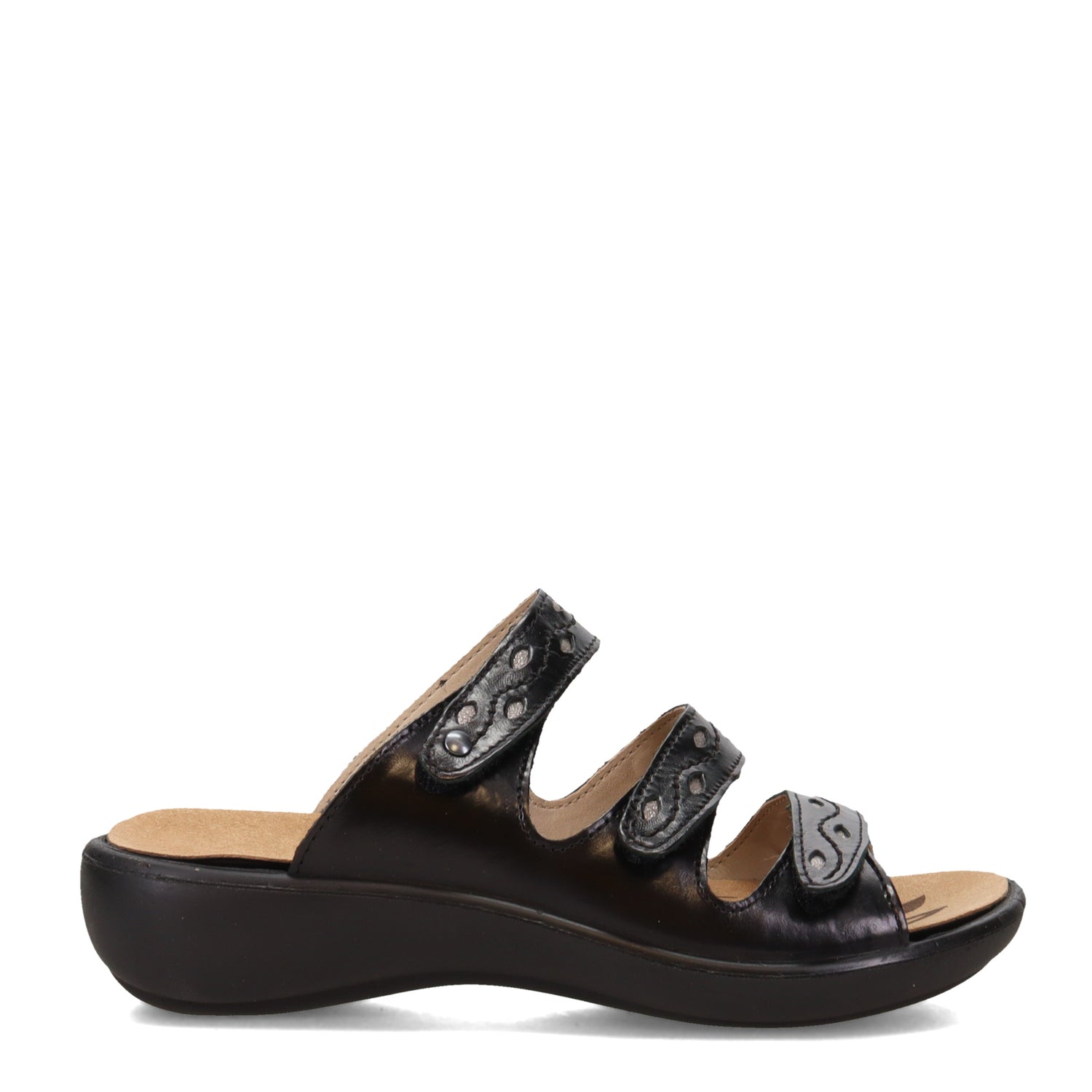 Peltz Shoes  Women's Romika Ibiza 66 Sandal BLACK 16066-43100