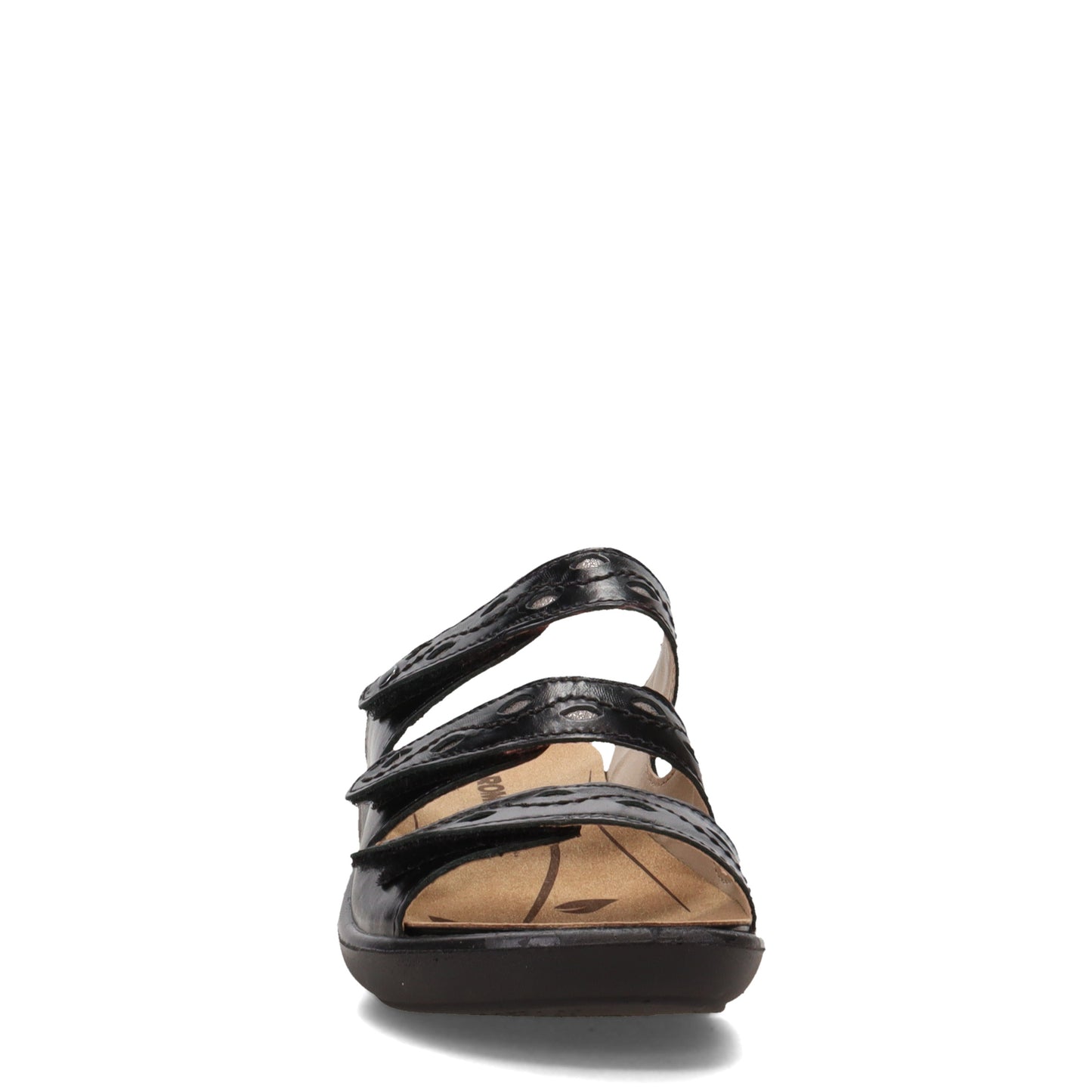 Peltz Shoes  Women's Romika Ibiza 66 Sandal BLACK 16066-43100