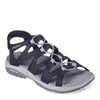 Peltz Shoes  Women's Skechers Lomell - Everchanging Sandal NAVY 163142-NVY