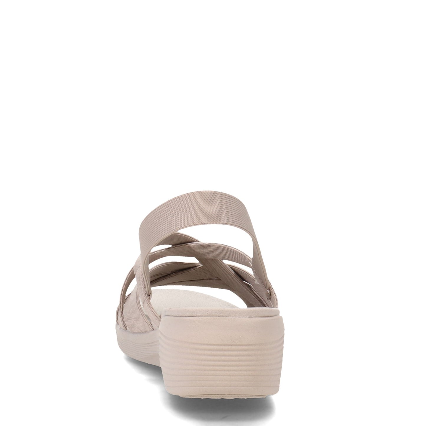 Peltz Shoes  Women's Skechers Arya - True Calling Sandal TAUPE 163162-TPE