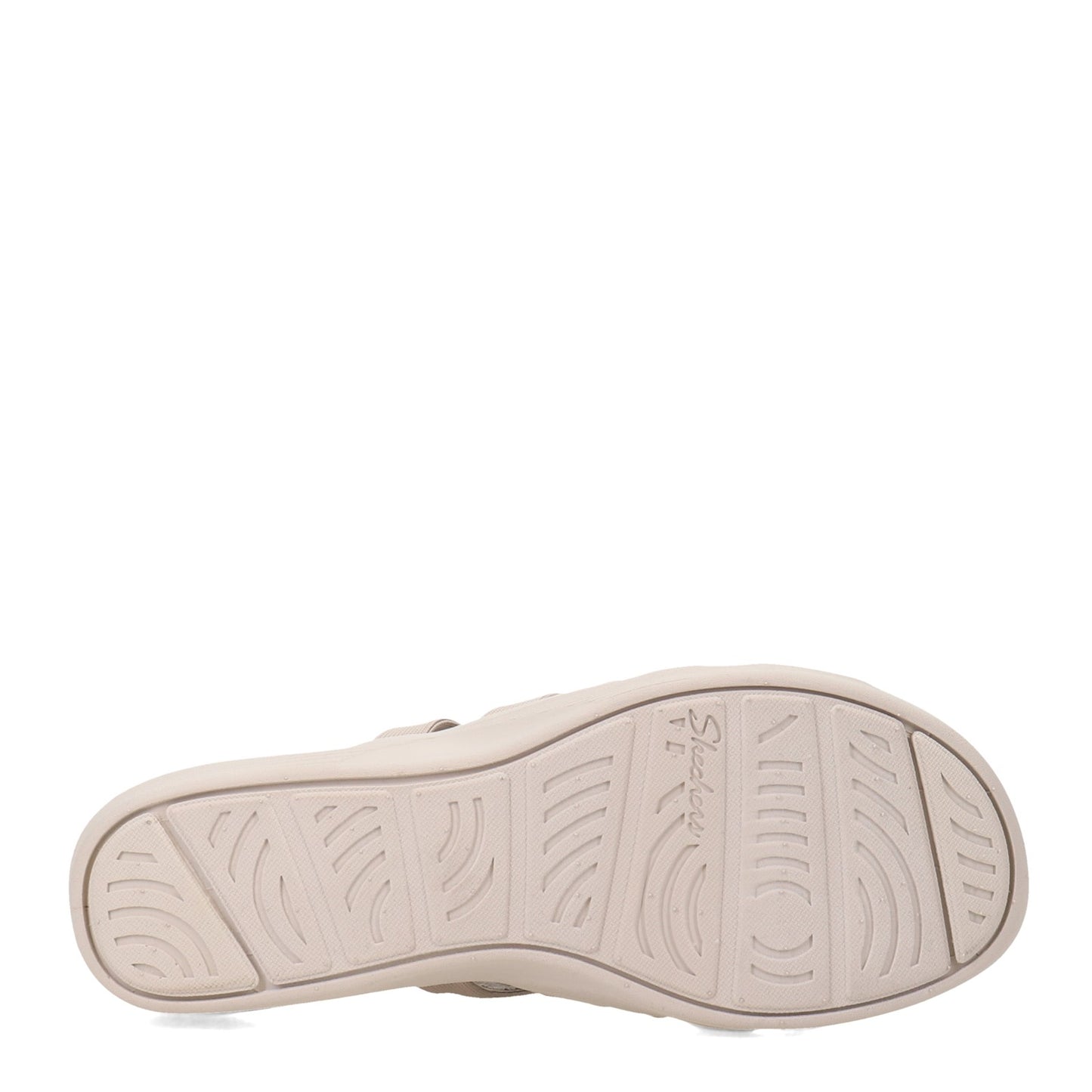 Peltz Shoes  Women's Skechers Arya - True Calling Sandal TAUPE 163162-TPE