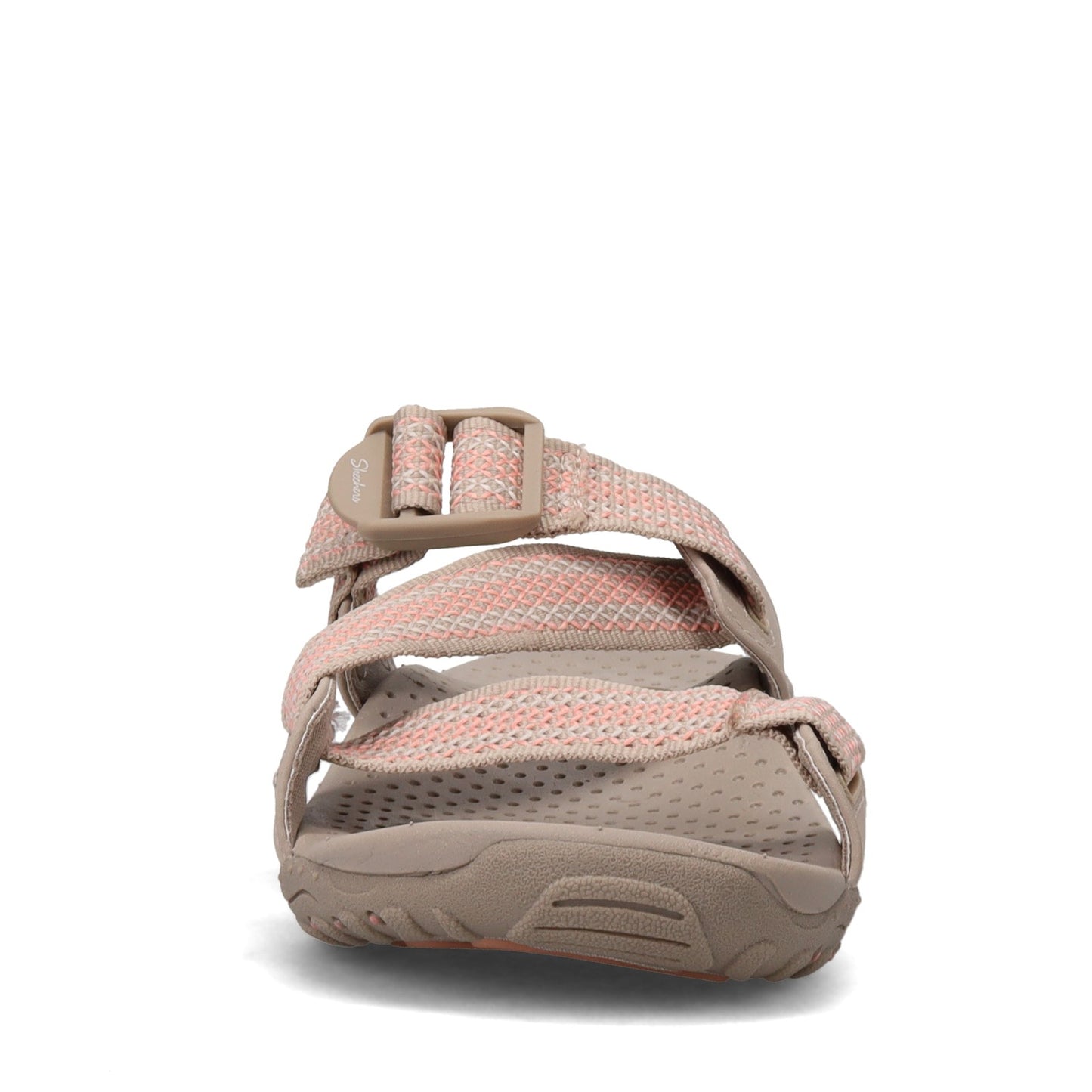 Peltz Shoes  Women's Skechers Reggae - Good-Day Sandal Taupe 163293-TPE