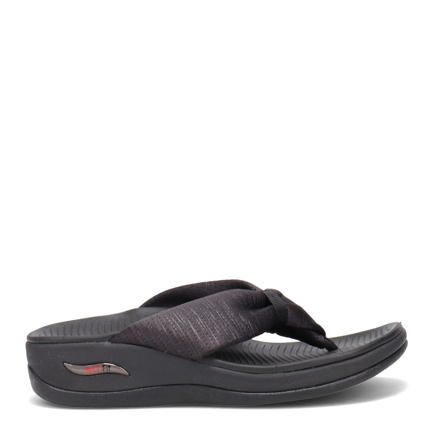 Peltz Shoes  Women's Skechers Arch Fit Sunshine - My Life Sandal BLACK 163312-BBK