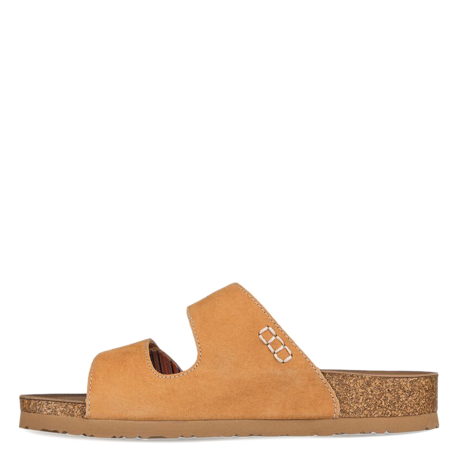 Peltz Shoes  Women's Skechers Arch Fit Granola - Desert Posy Sandal Tan 163319-TAN