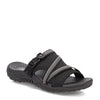 Peltz Shoes  Women's Skechers Reggae - Slide Thru Sandal BLACK 163348-BLK