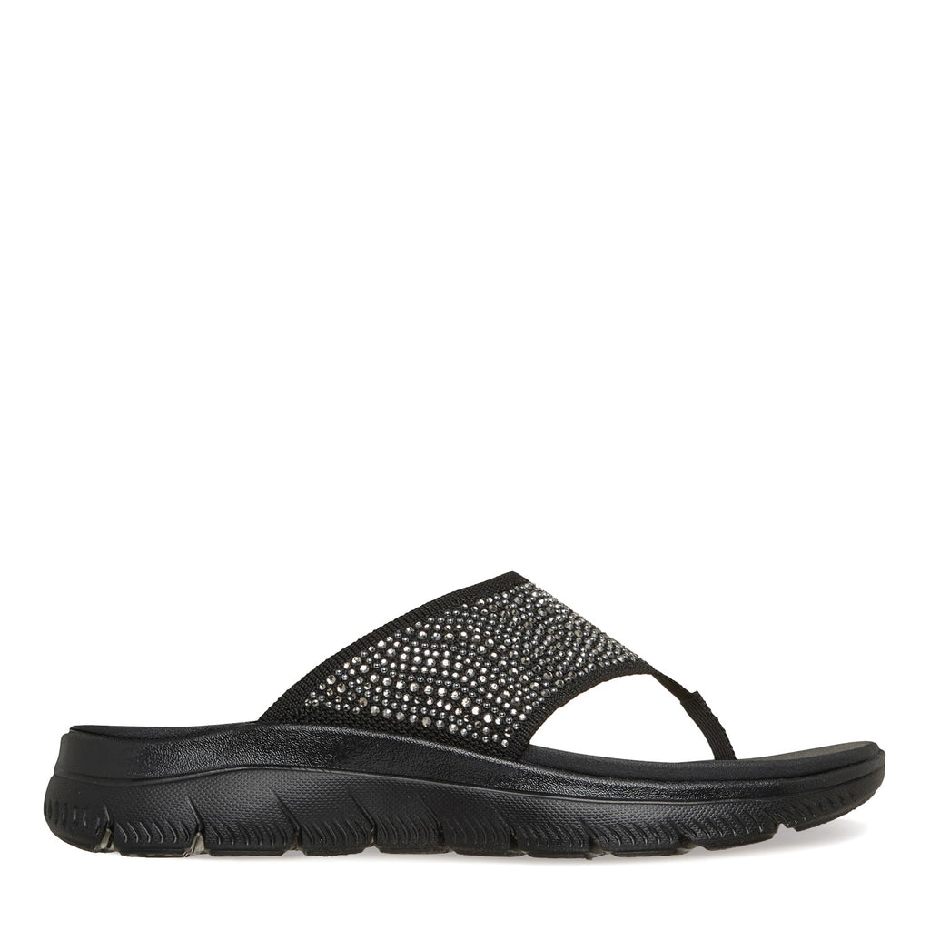 Women's Skechers Summits - Unmatched Glow Sandal BLACK 163582-BBK