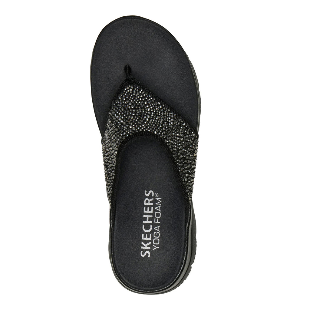 Women's Skechers Summits - Unmatched Glow Sandal BLACK 163582-BBK